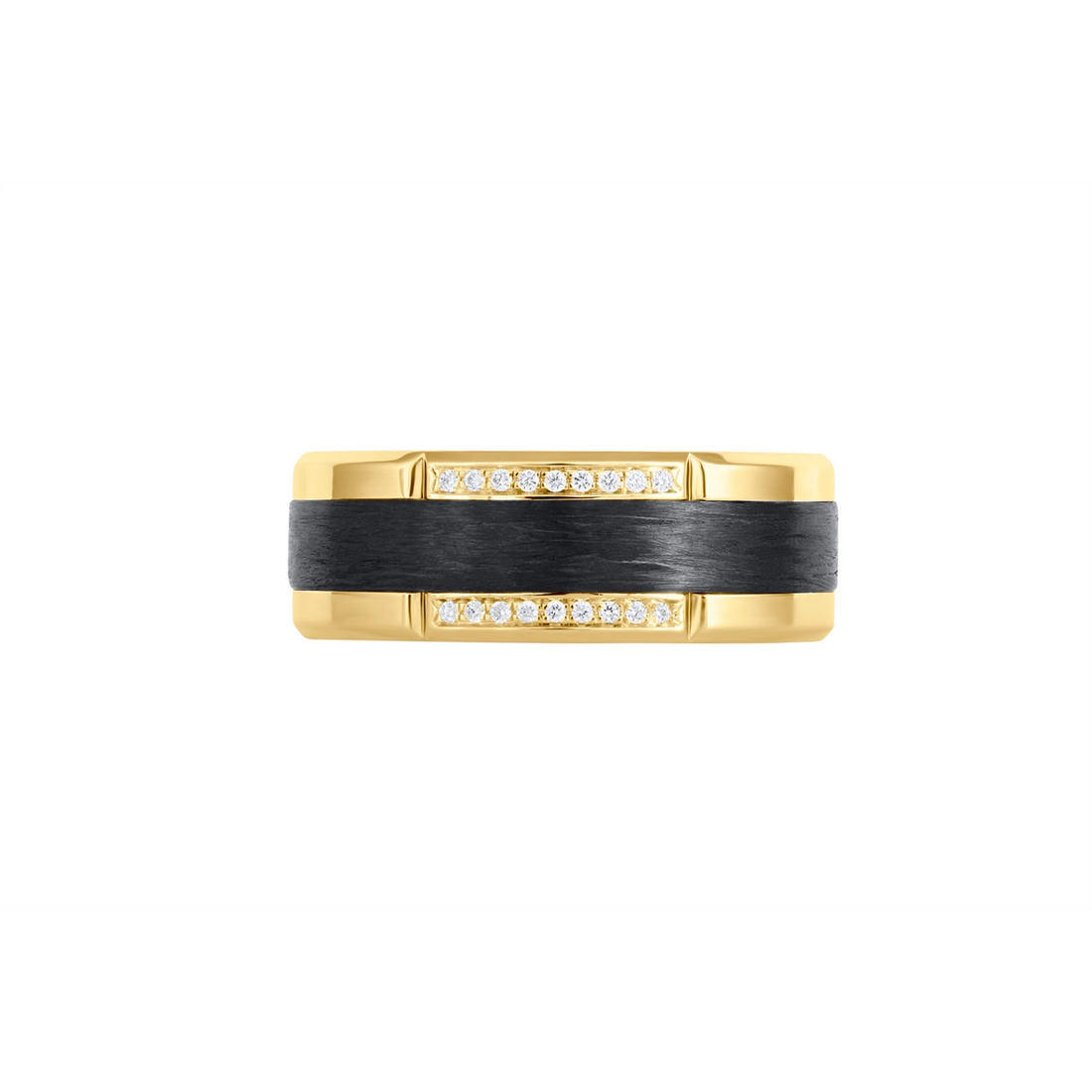 Verragio Wedding Rings in Yellow Gold containing Diamond VWCFD-3902-8