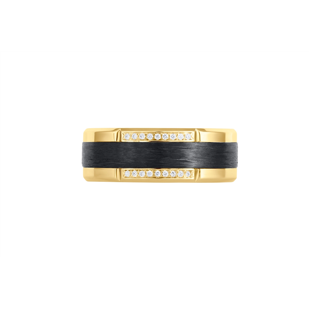 Verragio Wedding Rings in Yellow Gold containing Diamond VWCFD-3902-8
