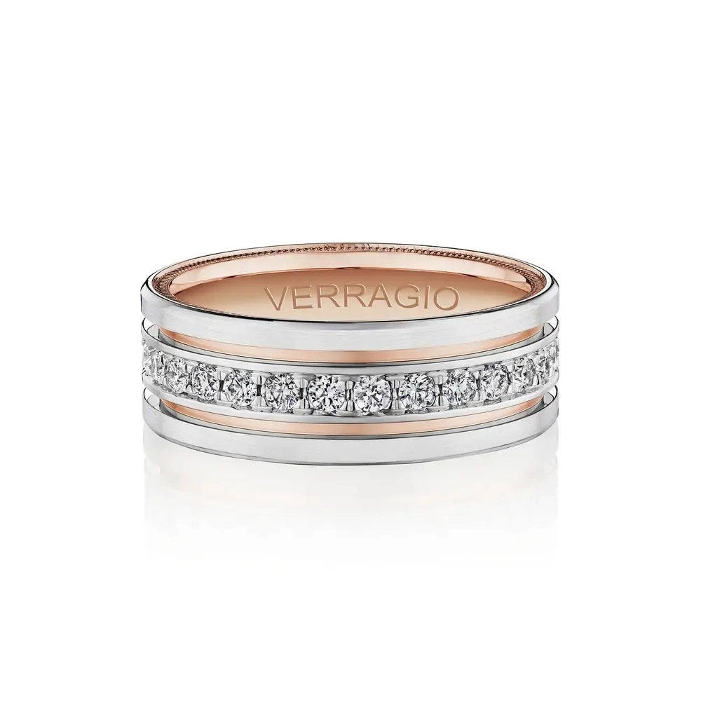 Verragio Wedding Rings in Mixed Metals containing Diamond 458370