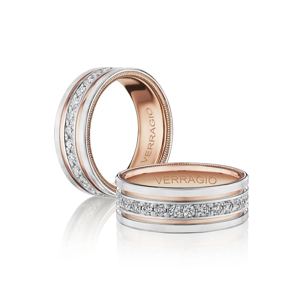 Verragio Wedding Rings in Mixed Metals containing Diamond 458370