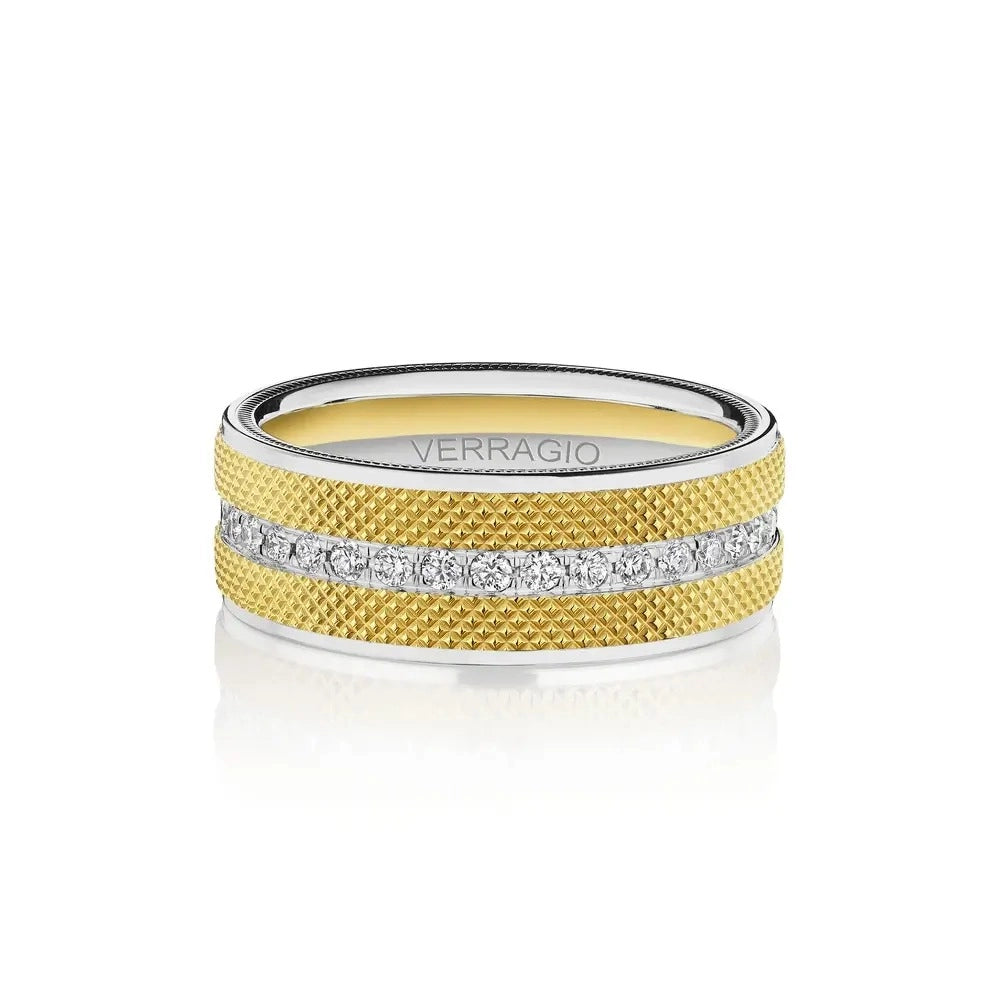 Verragio Wedding Rings in Mixed Metals containing Diamond 458371