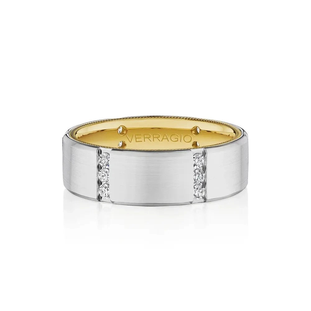 Verragio Wedding Rings in Mixed Metals containing Diamond 458372