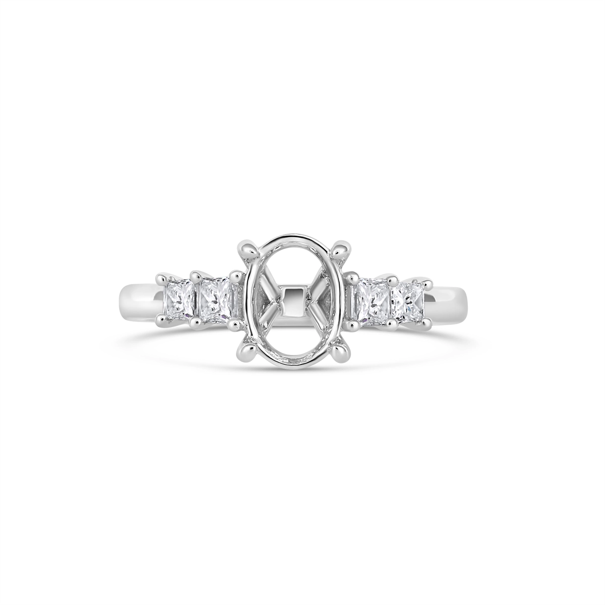 Engagement Collections Engagement Rings in White Gold containing Diamond 458409