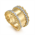 Gabriel & Co Rings in Yellow Gold containing Diamond 458570
