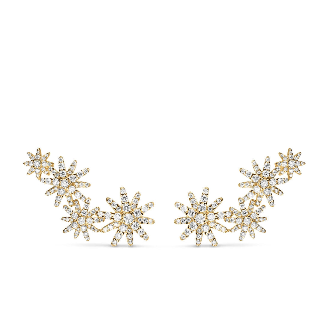 David Yurman Earrings in Yellow Gold containing Diamond E18628D88ADI