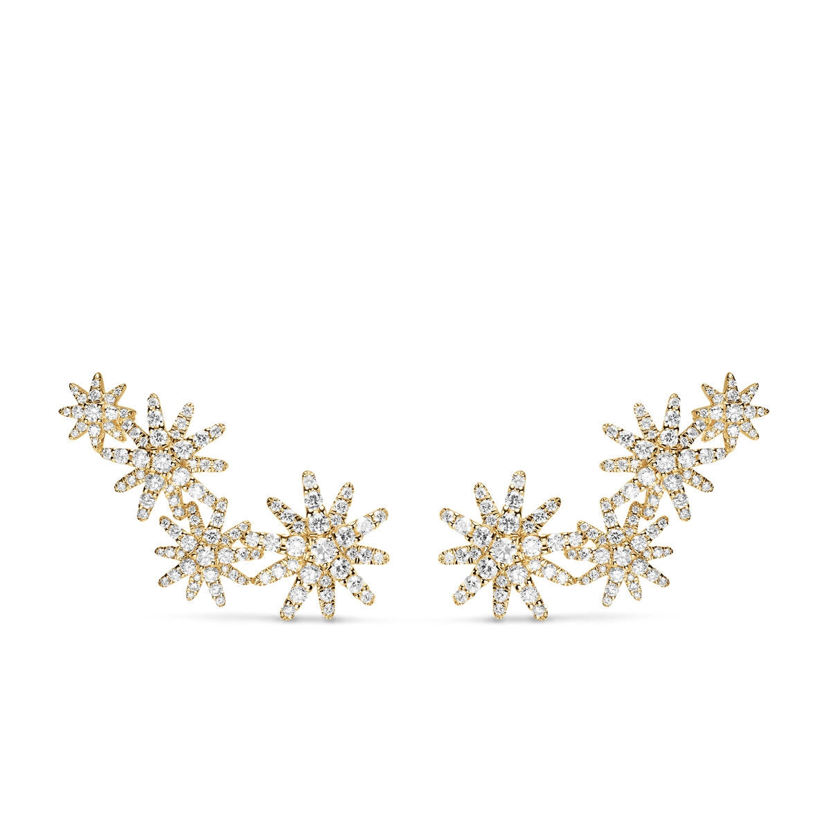 David Yurman Earrings in Yellow Gold containing Diamond E18628D88ADI