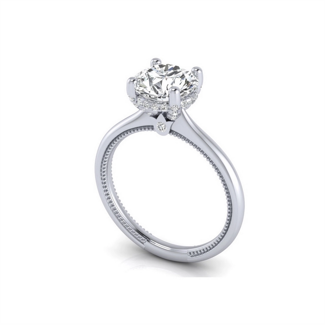 Verragio Engagement Rings in White Gold containing Diamond 458694