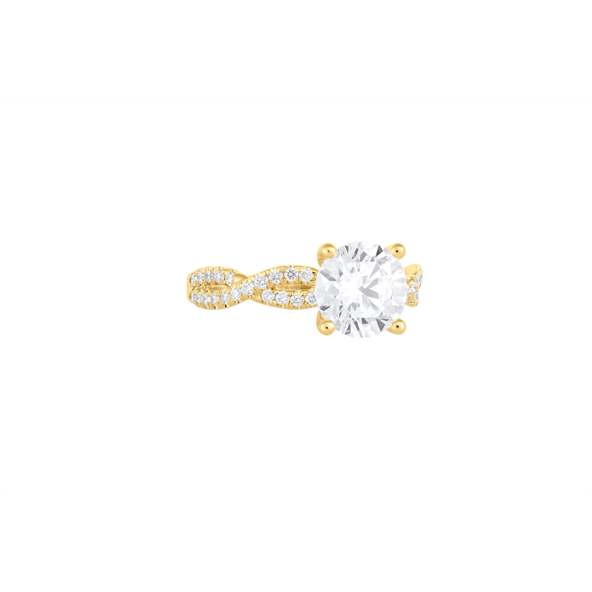 Verragio Engagement Rings in Yellow Gold containing Diamond V-962-R1.2-Y
