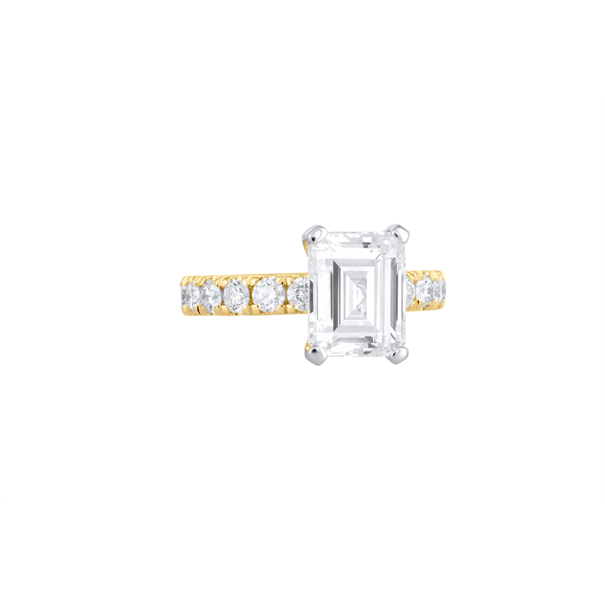 Verragio Engagement Rings in Mixed Metals containing Diamond TR290EM4-YW
