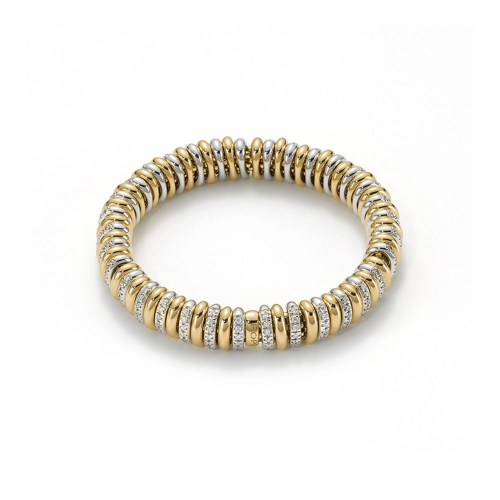 FOPE Bracelets in Mixed Metals containing Diamond 58102B3_BB_G_GBX_00S