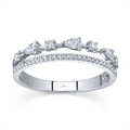 Wedding Bands Wedding Rings in White Gold containing Diamond 458767
