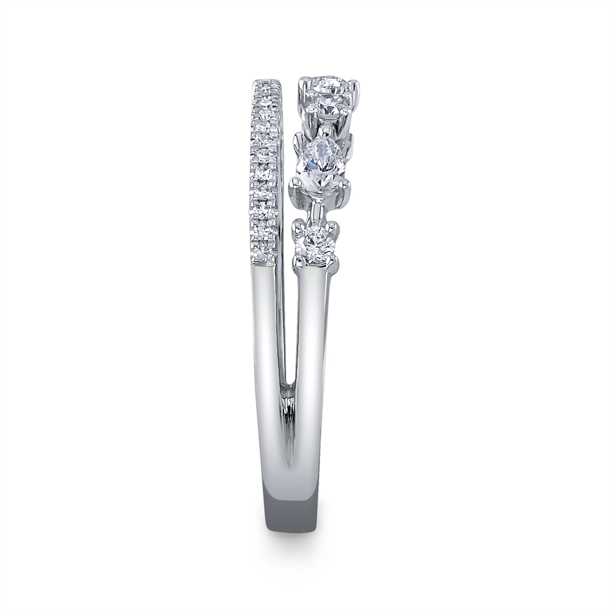 Wedding Bands Wedding Rings in White Gold containing Diamond 458767