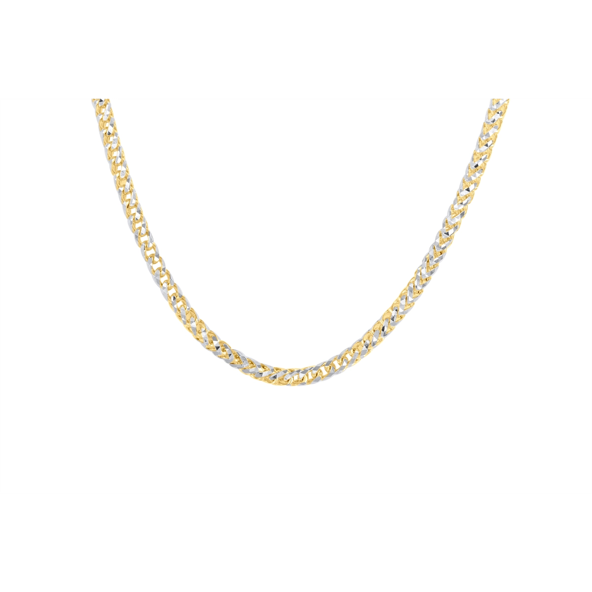 Necklaces Jewelry in Mixed Metals PINEAPP-2MM-WY-20