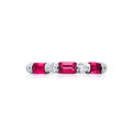JB Star Rings in Platinum/Palladium containing Other, Multi-gemstone, Diamond 5969/012