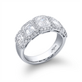 Rings Rings in Platinum/Palladium containing Diamond 7219/003