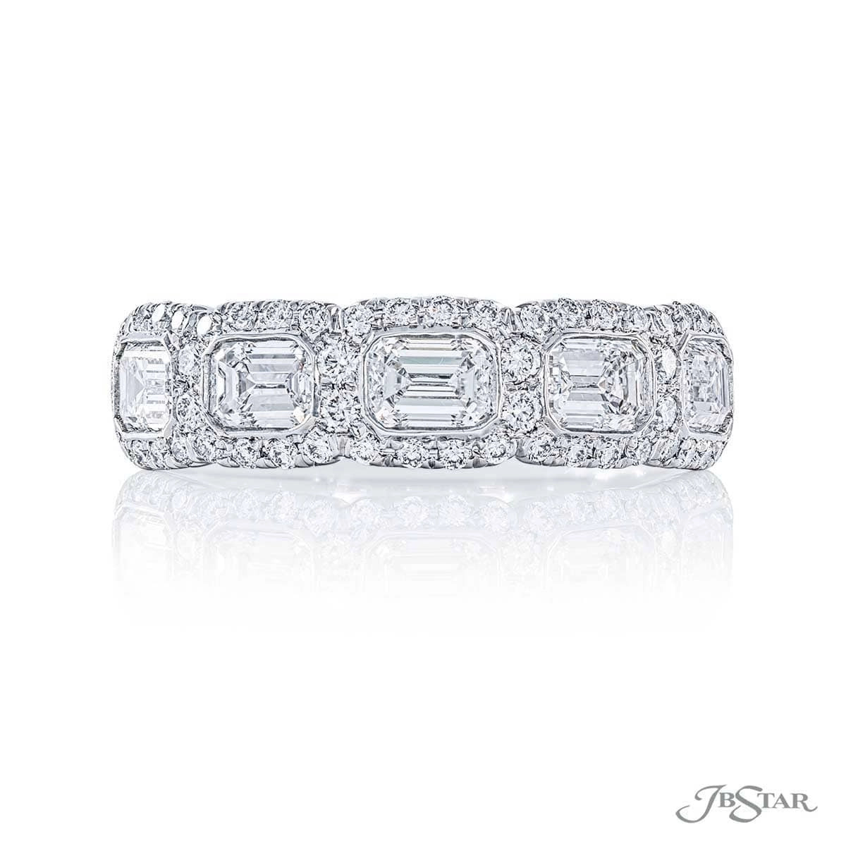 Rings Rings in Platinum/Palladium containing Diamond 5319/017