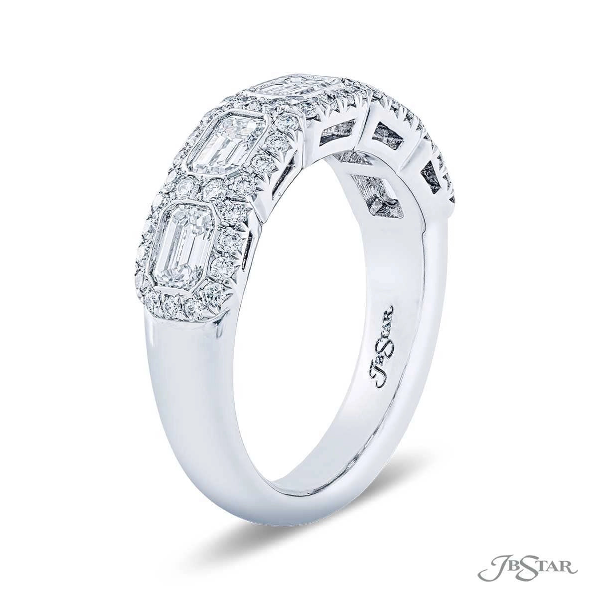 Rings Rings in Platinum/Palladium containing Diamond 5319/017