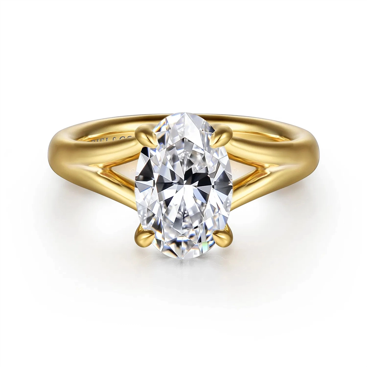 Gabriel & Co Engagement Rings in Yellow Gold containing Diamond 458832