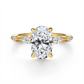 Gabriel & Co Engagement Rings in Yellow Gold containing Diamond ER16666O8Y44JJ