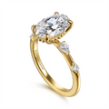 Gabriel & Co Engagement Rings in Yellow Gold containing Diamond ER16666O8Y44JJ