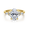 Gabriel & Co Engagement Rings in Yellow Gold containing Diamond ER16125O8Y44JJ