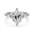 Gabriel & Co Engagement Rings in White Gold containing Diamond ER16125M6W44JJ