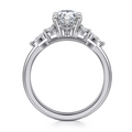 Gabriel & Co Engagement Rings in White Gold containing Diamond ER16125M6W44JJ