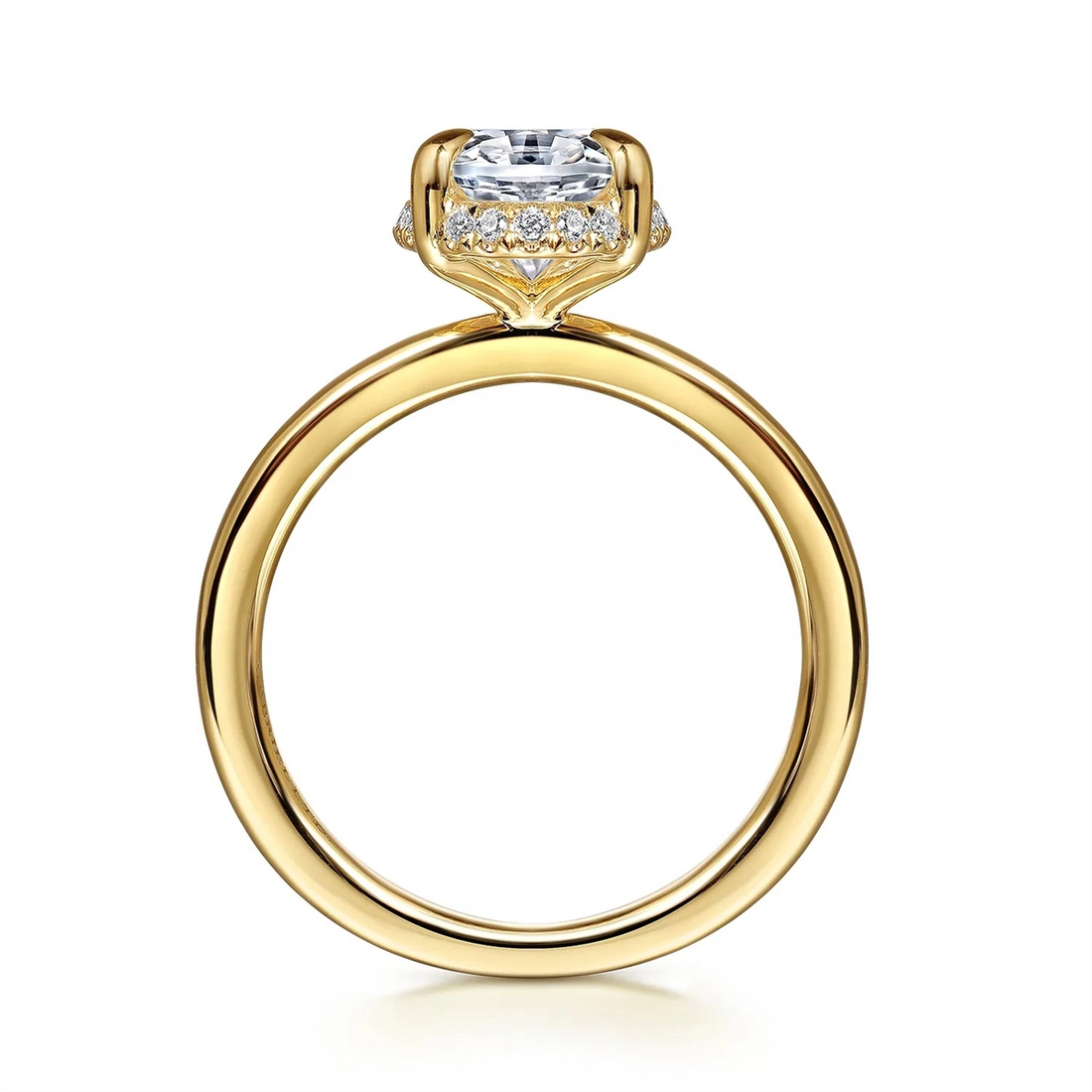 Gabriel & Co Engagement Rings in Yellow Gold containing Diamond 458838
