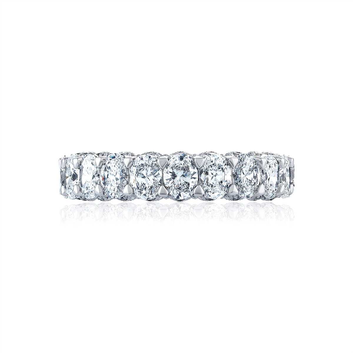 Tacori Wedding Rings in Platinum/Palladium containing Diamond 458853