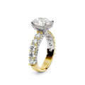 Verragio Engagement Rings in Mixed Metals containing Diamond ENG-0489OV-3.4-14K