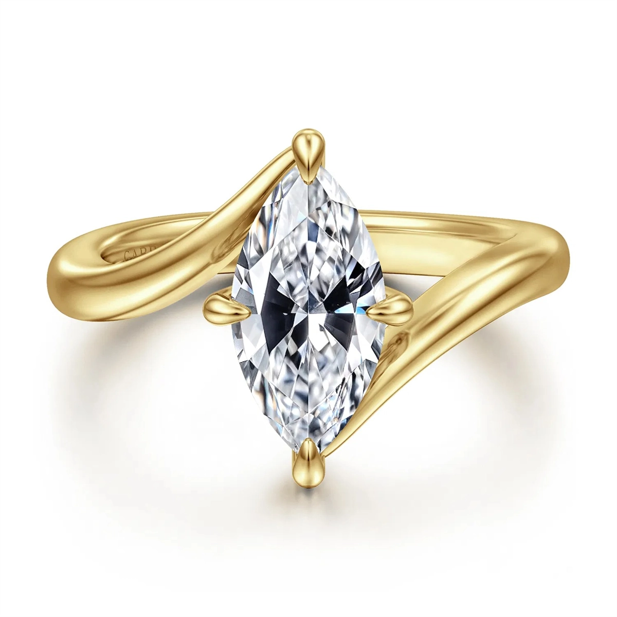 Gabriel & Co Engagement Rings in Yellow Gold ER16994M8Y4JJJ-2CT