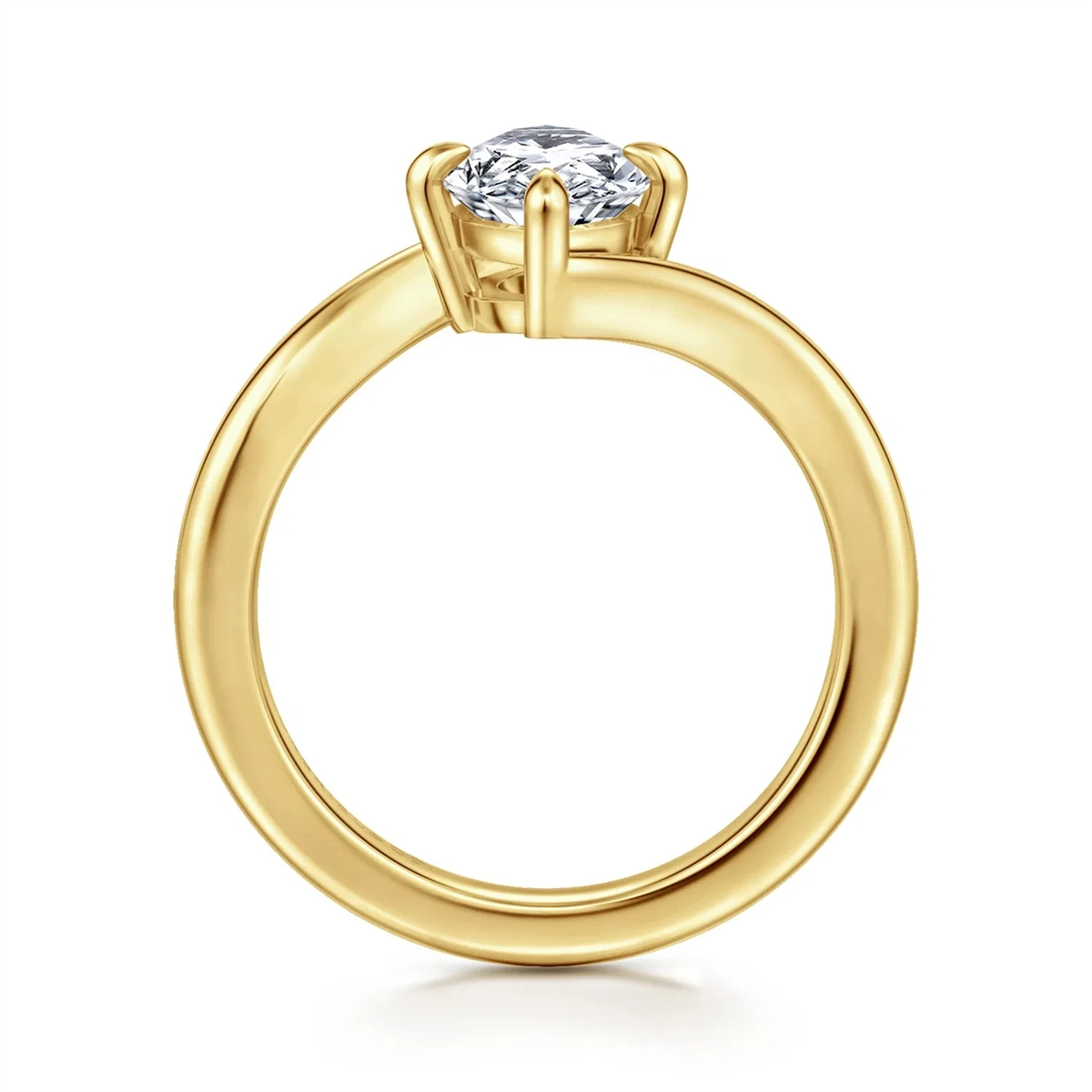 Gabriel & Co Engagement Rings in Yellow Gold ER16994M8Y4JJJ-2CT