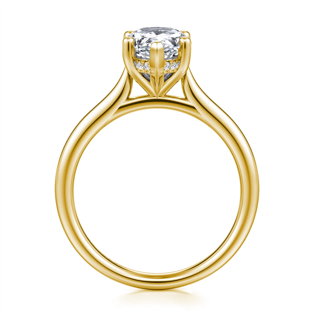 Gabriel & Co Engagement Rings in White Gold containing Diamond 458878