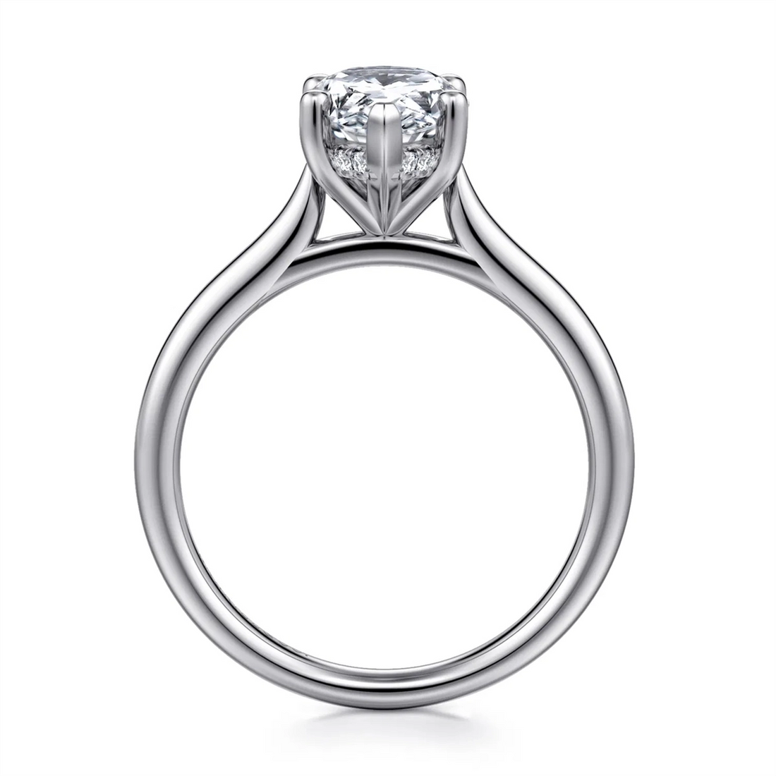Gabriel & Co Engagement Rings in White Gold containing Diamond 458885