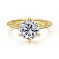 Gabriel & Co Engagement Rings in Yellow Gold 458901