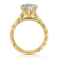 Gabriel & Co Engagement Rings in Yellow Gold 458901