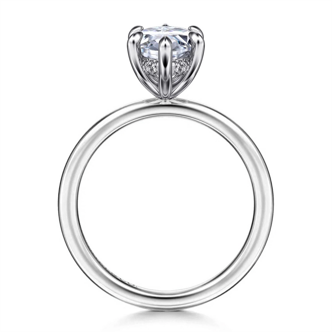Gabriel & Co Engagement Rings in White Gold containing Diamond 458903