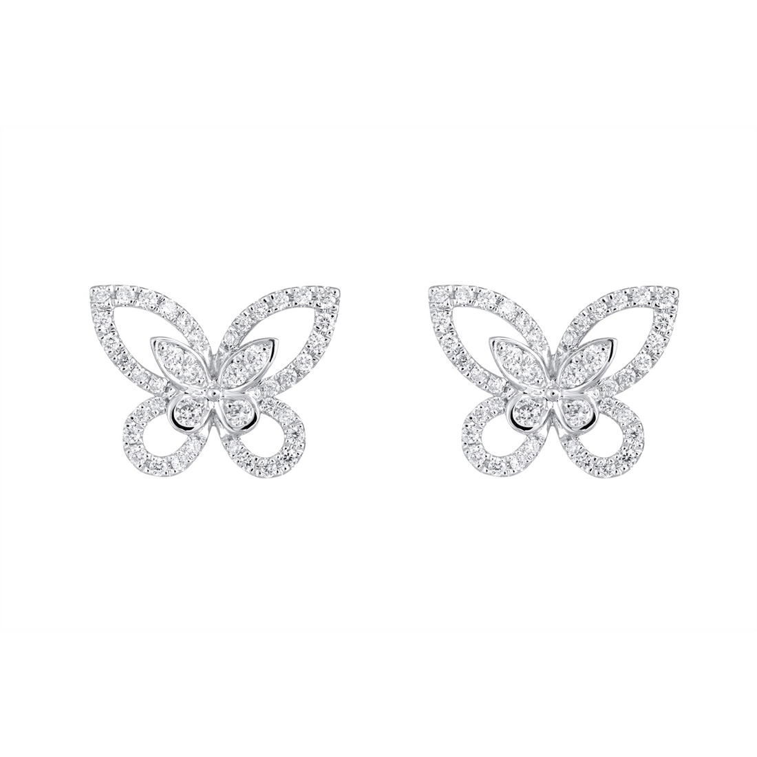 Earrings Earrings in White Gold containing Diamond 458953