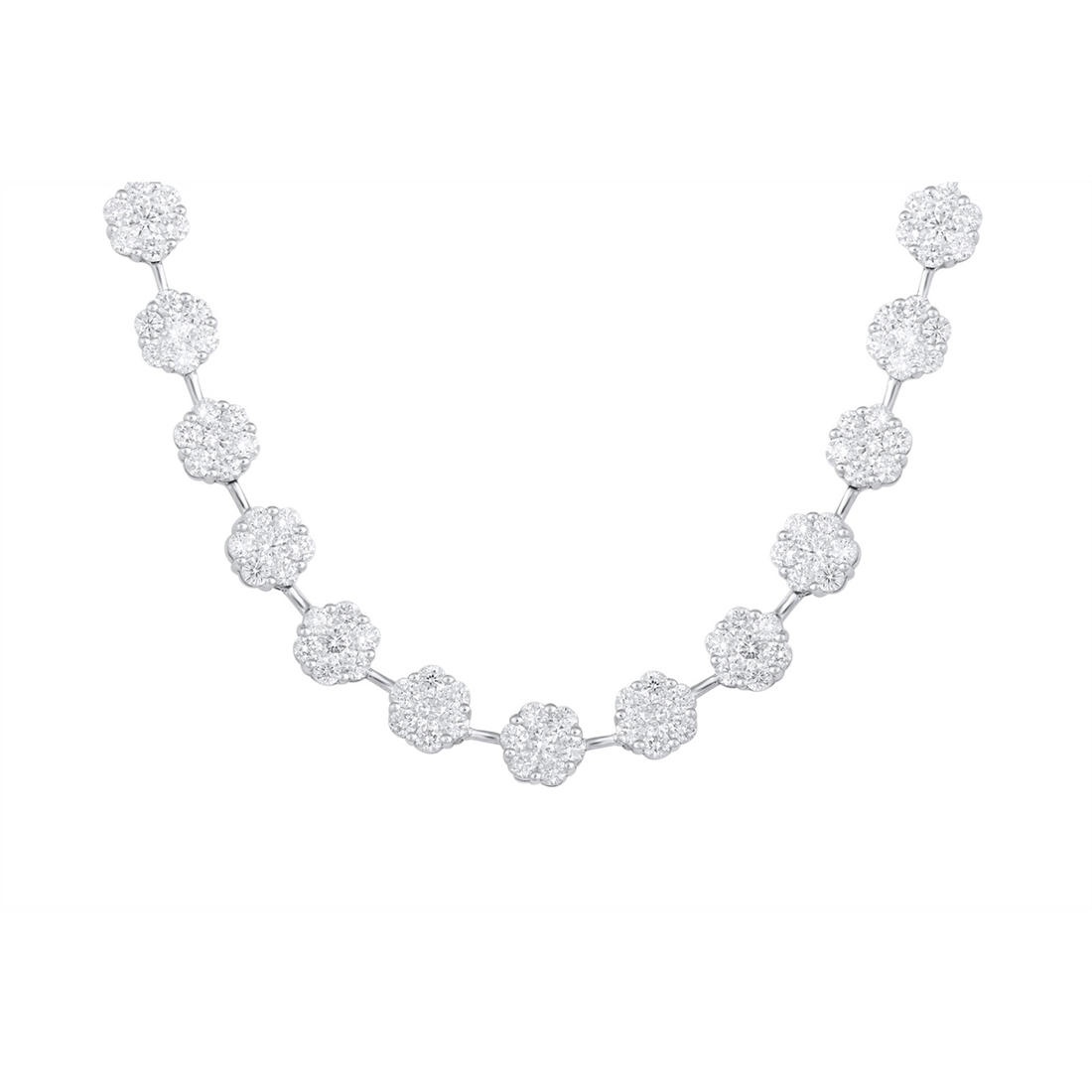Necklaces Necklaces in White Gold containing Diamond 458958