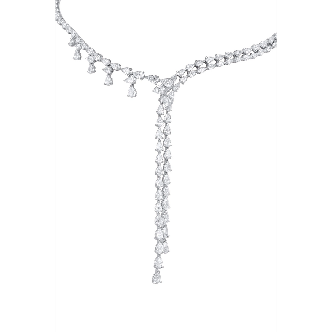 Necklaces Necklaces in White Gold containing Diamond 458966