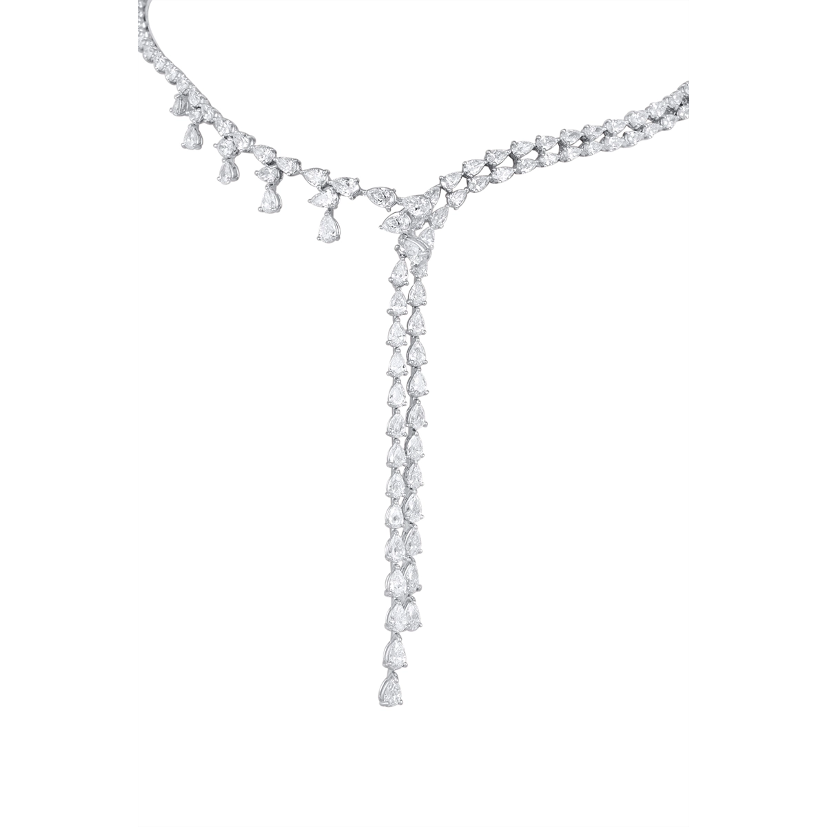 Necklaces Necklaces in White Gold containing Diamond 458966