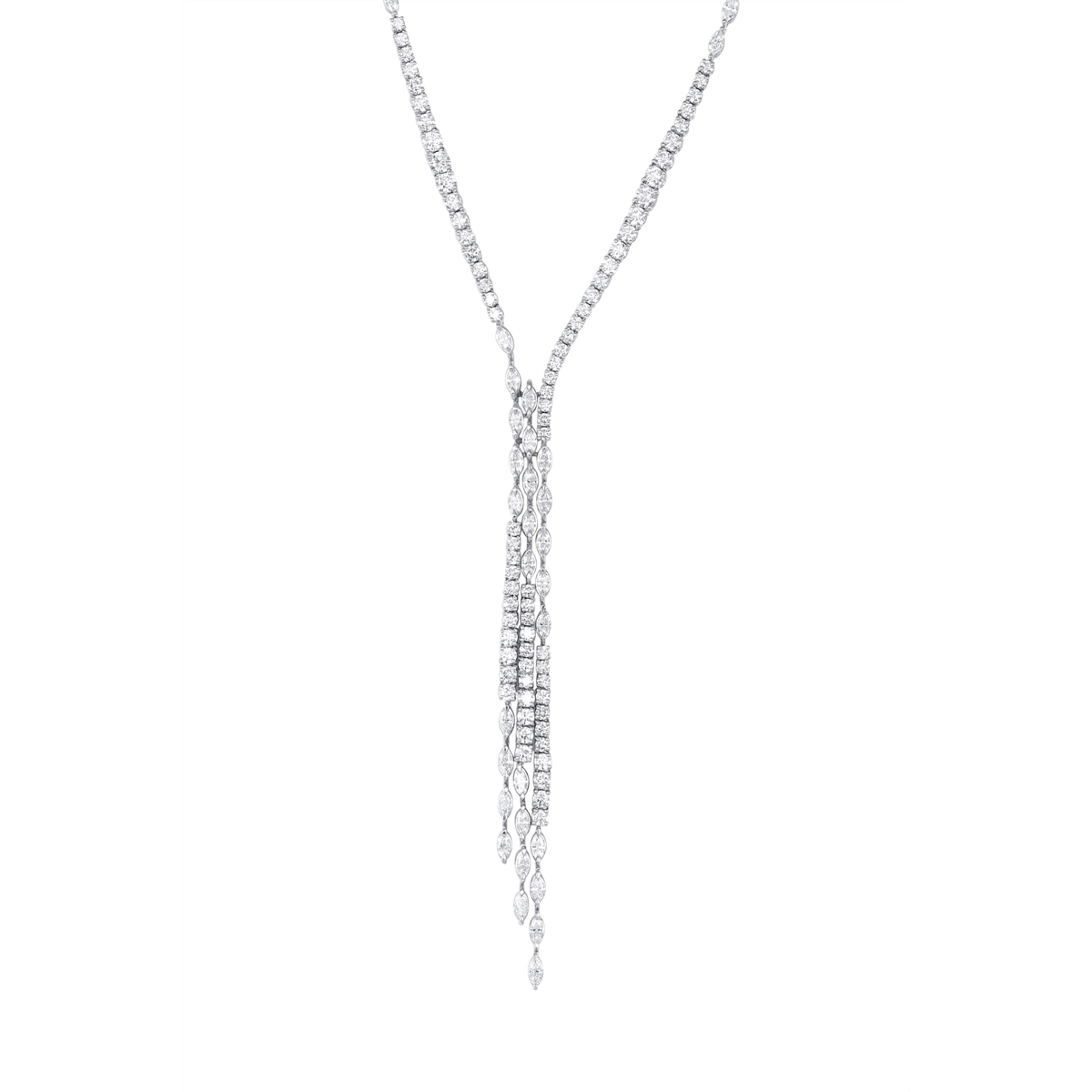Necklaces Necklaces in White Gold containing Diamond 458968