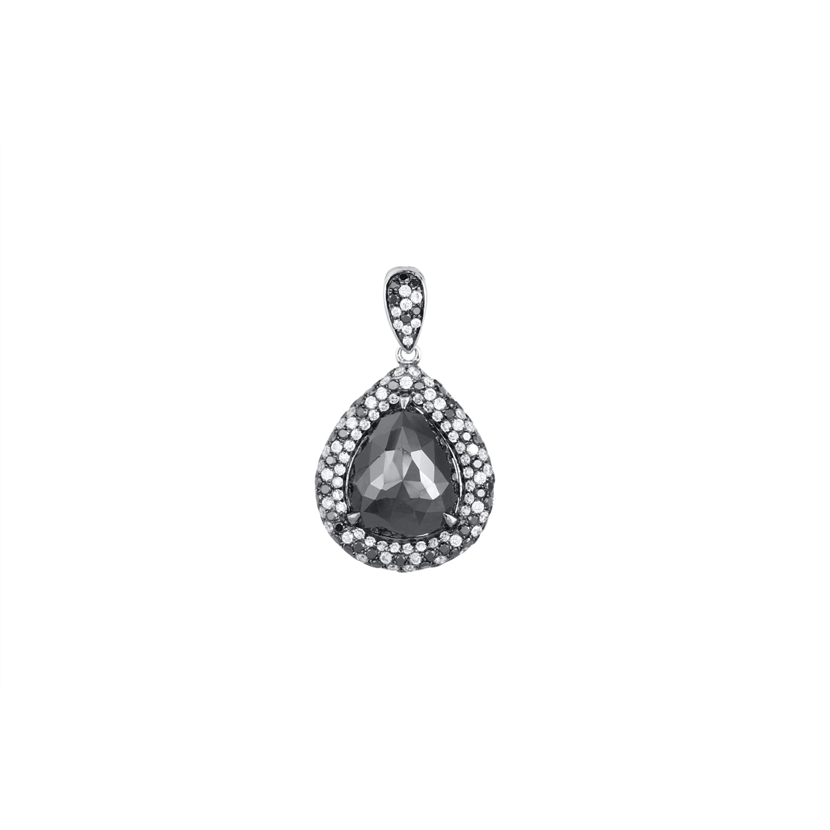 Pendants Pendants in White Gold containing Other, Multi-gemstone, Diamond 458975
