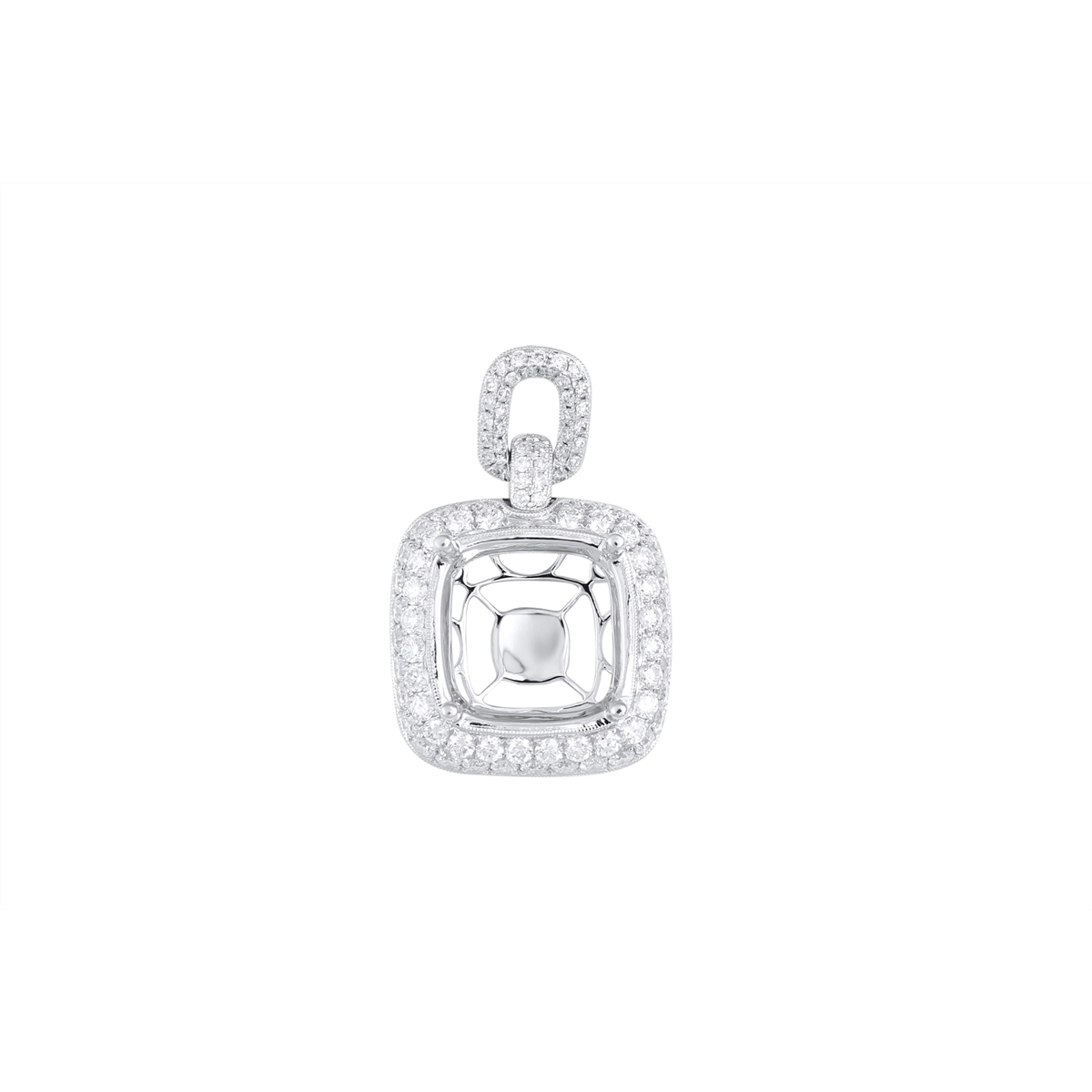 Pendants Pendants in White Gold containing Diamond 458976