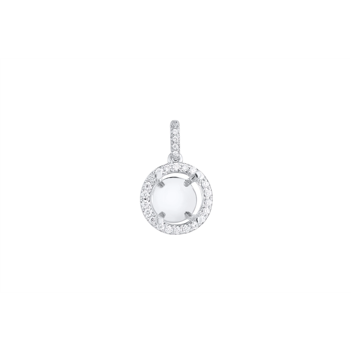 Pendants Pendants in White Gold containing Diamond 458983