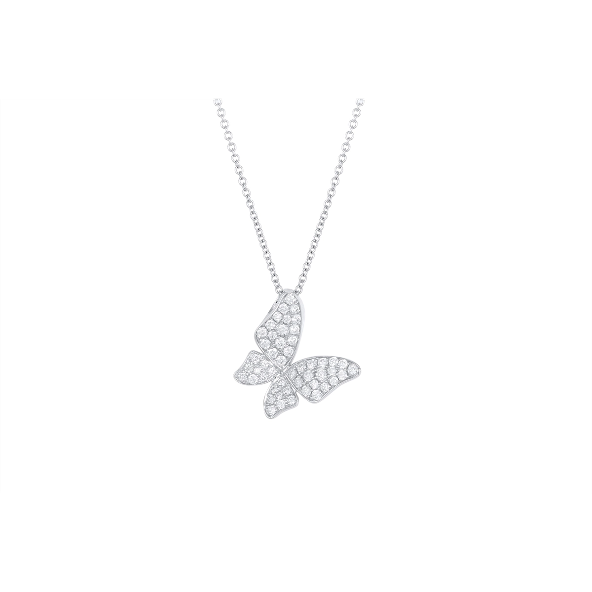Necklaces Necklaces in White Gold containing Diamond 458987