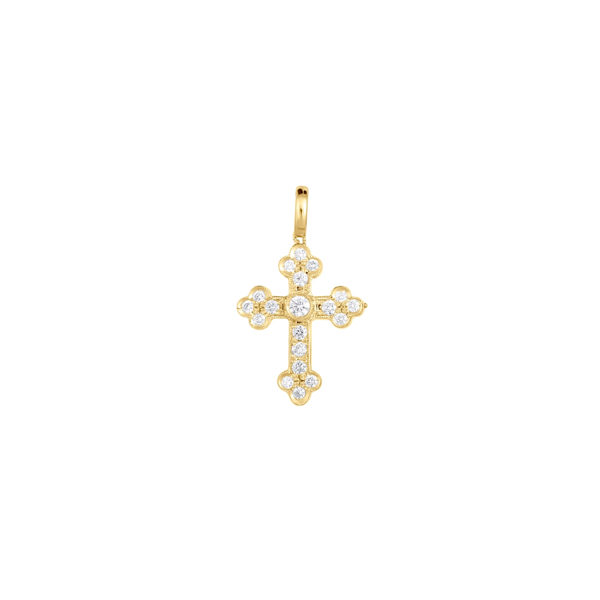 Pendants Pendants in Yellow Gold containing Diamond 458994