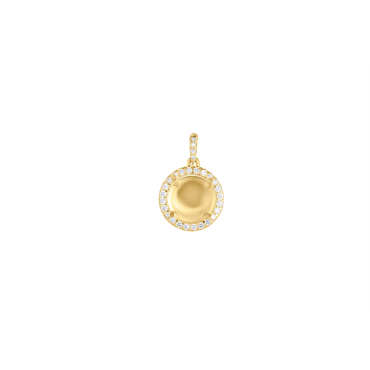 Pendants Pendants in Yellow Gold containing Diamond 458998