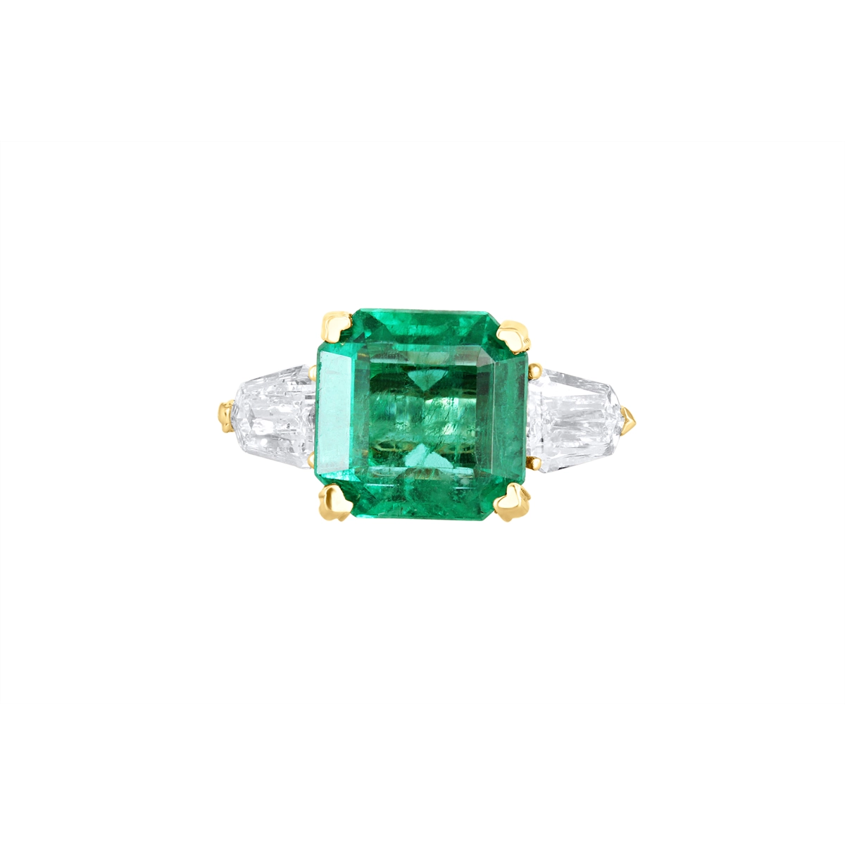 Rings Rings in Mixed Metals containing Multi-gemstone, Diamond, Emerald 459001