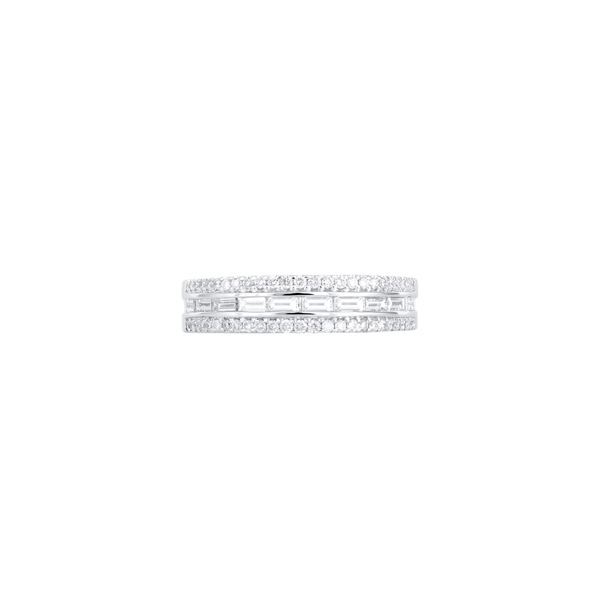 Wedding Bands Engagement in White Gold 459002